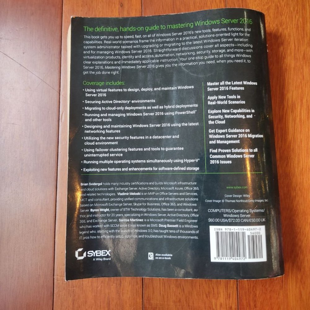 Mastering Windows Server 2016 - Picture 2 of 4